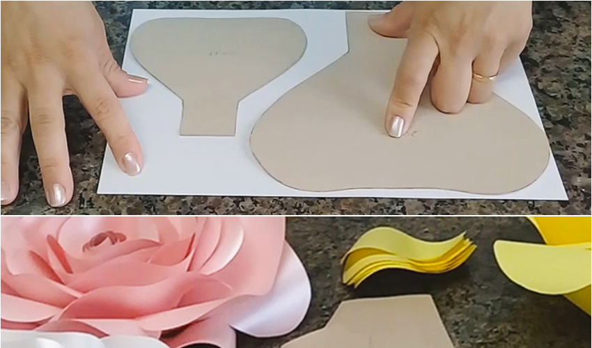 Papel Para Flores Gigantes Onde Comprar Folhas Moldes Para Imprimir