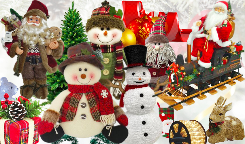 Enfeites de Natal Artigos Para Decoração de Natal Distribuidoras em SP